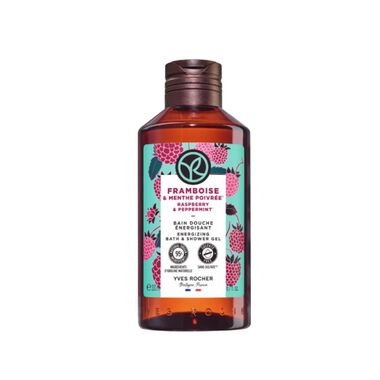 faces raspberry peppermint energizing bath shower gel